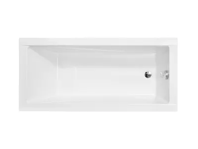 Produktbild von Badewanne Rechteck Wanne Acrylwanne 170x70 Modern Slim ohne Gehäuse