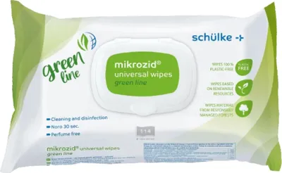 Produktbild von Schülke Flächendesinfektion mikrozid universal p wipes free line 114 St.
