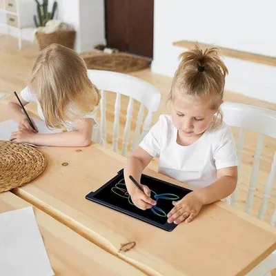 Immagine prodotto di Tastiera digitale da 12 pollici con display dai colori vivaci - Tastiera con touchscreen per bambini e adulti