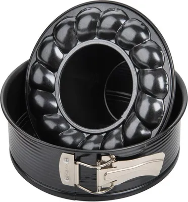 Image de Moule à manqué à charnière avec fond à savarin 18 cm Zenker Black Metallic