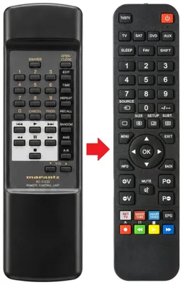 Fernbedienung passend für MARANTZ CDC63SE | ZK286K0010