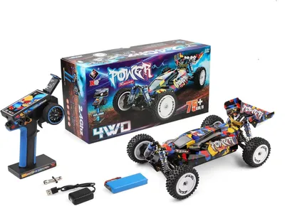Obrázok produktu pre RC auto – diaľkovo ovládané auto – závodné auto – elektrické závodné auto – terénne vozidlo – mierka 1:12