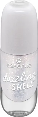 Immagine prodotto di colore per unghie in gel, smalto in gel, smalto per unghie, N. 18 dazzling SHELL (8ml)