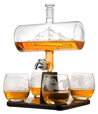 Produktbild von Getränkeset mit Gläsern und Karaffe, 1000 ml
