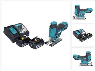 Image de Makita DJV185RG Scie sauteuse sans fil 18V Brushless + 2x Batteries 6,0Ah + Chargeur