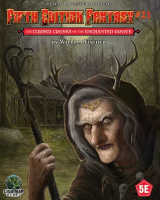 Produktbild von FEF RPG #21 The Cursed Crones of The Enchanted Groves - Tabletop-Rollenspiel - ENG Edition