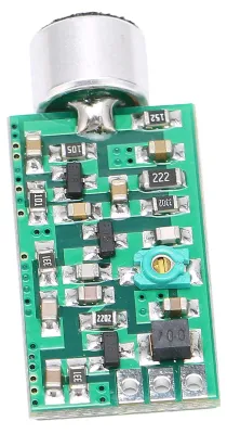 FM-Mikrofon-Sendermodul, 88-108 MHz, 0,7-9 V, 50-100 m