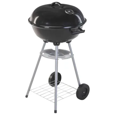 Produktbild von ProGarden Kugelgrill auf Rädern 46 cm Schwarz