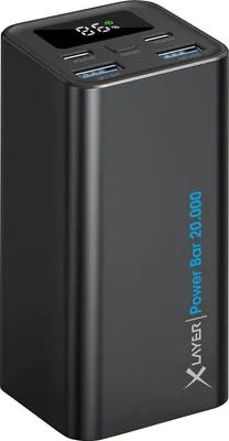 Produktbild von Xlayer Powerbar 65W Powerbank I 20000mah I PD USB C Schnellladen I Ladegerät