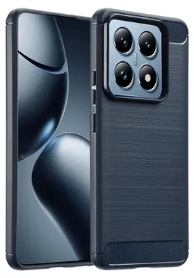Produktbild von imoshion Brushed Back Cover Xiaomi 14T Pro - Dunkelblau