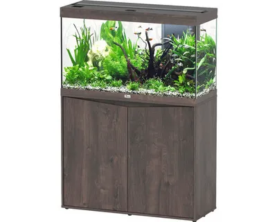Produktbild von Aquariumkombination aquatlantis Splendid 200 inkl. LED-Beleuchtung, Filter, Unterschrank Wildeiche dunkel