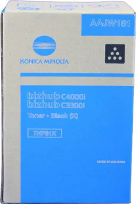 Productafbeelding van KONICA/MINOLTA Toner, zwart, TNP-81K, voor Bizhub C4000i/C3300i
