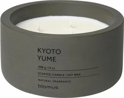 Produktbild von Blomus FRAGA Duftkerze Kyoto Yume, Duft Kerze, Candle, Beton, tarmac, 7 cm, 65962