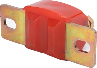 Image de Support de transmission en polyuréthane, remplacement à 1 ou 2 trous pour Chevy 1958-2001, rouge