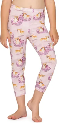 Produktbild von Merry Style Mädchen 3/4 Leggings MS10-405(Rosa/Hunde,110)