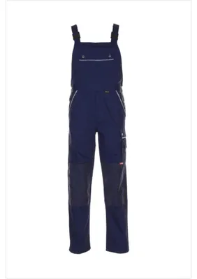 Produktbild von Planam  Canvas 320 Latzhose marine/marine Gr. 110, 2138110