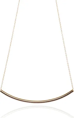 Produktbild von Collier - Gold 375 9K - Bogenstab - goldfarben