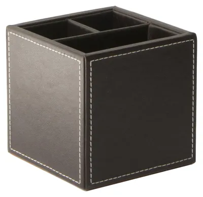 Produktbild von Osco Kunstleder Stiftehalter, Rechteckig, Braun