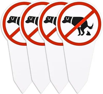 Produktbild von Hundetoilettablock - 4 Stück - Hundetoilettablock für Hundezüchter - Hundehaufen - Hundeweide - Pflanzholz-Tabbertisch