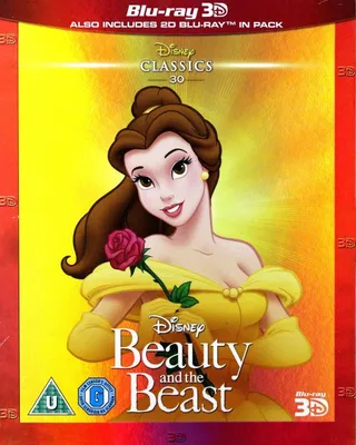 Produktbild von Disney Beauty & the Beast, Zeichentrickfilm/Cartoon, Blu-ray, U, Englisch, 2D+3D, 1 Disks