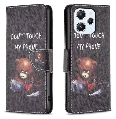 Immagine prodotto di Per Xiaomi Redmi 12 4G Custodia per cellulare in Pelle finta Motivo 6 Custodia Protezione