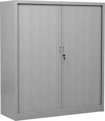 Produktbild von Gürkan Rollladenschrank lichtgrau 2 Fachböden 120,0 x 46,0 x 135,0 cm