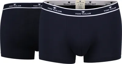 Produktbild von TOM TAILOR Herren Pants blau uni 2er Pack Größe: 4