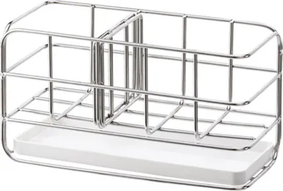 Produktbild von INF 304 Edelstahl Schwammhalter - Spülbecken Organizer & Badablage