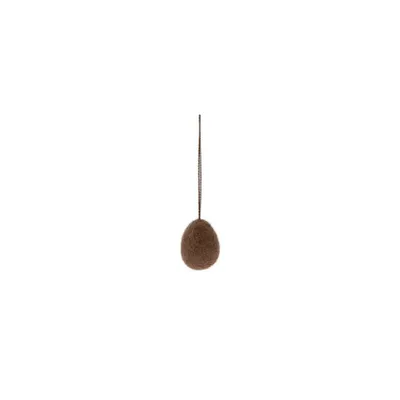 Produktbild von Ullas Osterei aus Filz - braun: small