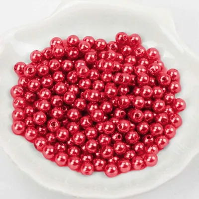 Obrázek produktu pro Wachsperlen - 600 Stück - 2mm - Rot