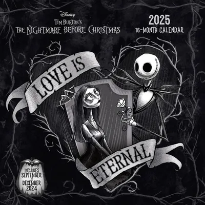 Produktbild von The Nightmare before Christmas 2025 30X30 Broschürenkalender