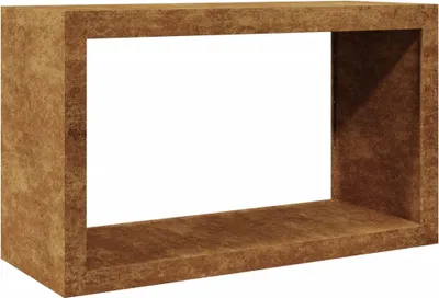 Produktbild von vidaXL Brennholzregal 100x40x60 cm Wetterfester Stahl