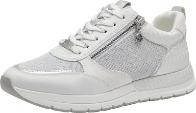 Produktbild von Tamaris Damen Sneaker mehrfarbig Reißverschluss 1-23732-41, Größe:40 EU, Farbe:Weiß
