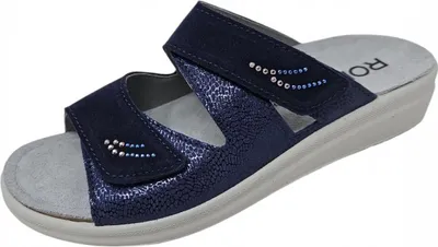 Produktbild von Rohde Wechselfußbett Pantolette Blau
