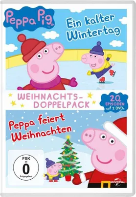 Produktbild von Peppa Pig Weihnachts-Doppelpack/2 DVD
