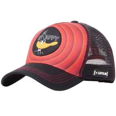 Produktbild von CAPSLAB HFT Trucker Cap Freegun Loony Tunes Daffy Black