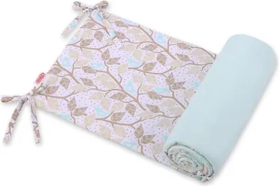Produktbild von Nestchen für Kinderbett – Bedomranding – Antiallergisch, atmungsaktiv und sicher für Babys