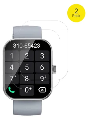 Produktbild von 2x Schutzfolie für uaue Y66 Folie, 100% Displayabdeckung, dipos Flex