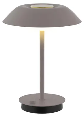 Image de Luxus Europe - Lampe de table Maggiore, couleur taupe - Lampe de table LED sans fil pour intérieur