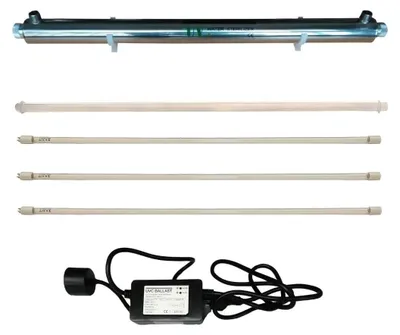 UV-Wasserfilter 55 W 12 GPM mit 3 Lampen Ganzhaus
