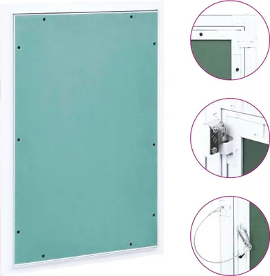 Immagine prodotto di VIDAXL -Ponte di trasbordo con pannelli di alluminio e cartone 300x600 mm