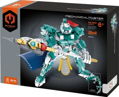 Immagine prodotto di IM.MASTER robot tigre blu 2in1 357el 6849 43845