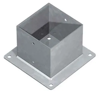 Productafbeelding van Vloerondersteuning voor TG20-balken, 121x121x150 mm - basis 200 mm