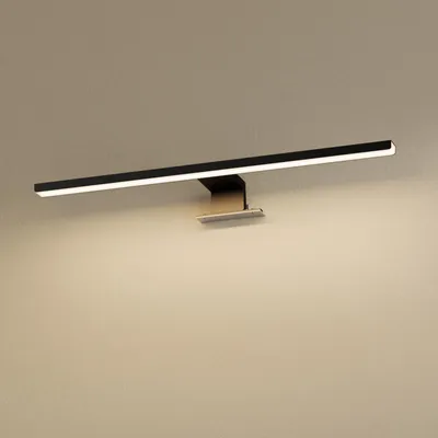 Produktbild von EMKE Spiegelleuchte LED Spiegelleuchte 40cm Spiegellampen für Badezimmer IP44 Schrankleuchte Schwarz Neutral Licht 4200K