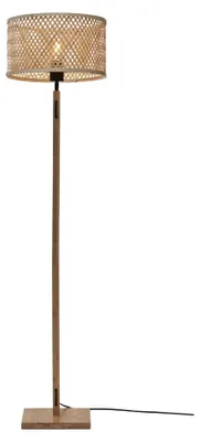 Produktbild von GOOD&MOJO Stehlampe Java S rechteckig 32x18 Natur Schwarz