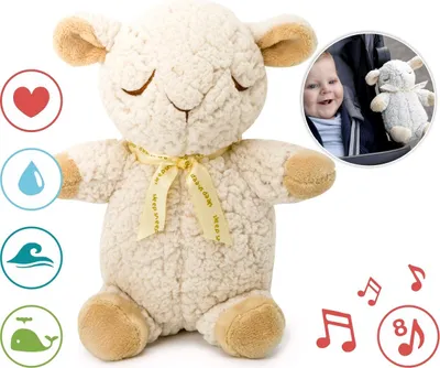 Zdjęcie produktu dla Cloud B Sleep Sheep, Zwierzęta zabawki, Interaktywny, Brzmienie, AA