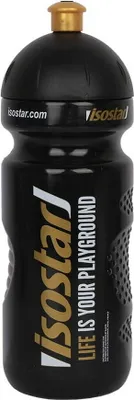 Zdjęcie produktu dla Isostar BUTELKA SPORTOWA 650ml CZARNO/ZŁOTA