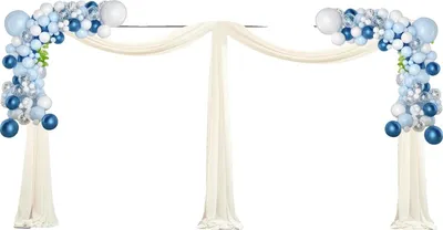 Obrázek produktu pro Stojan na pozadí, přenosný design, elegantní dekorativní řešení, L, stříbrný