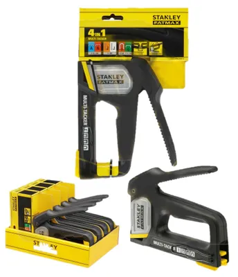 Tacker STANLEY BLACK+DECKER FATMAX 4in1 Typ A, G und J