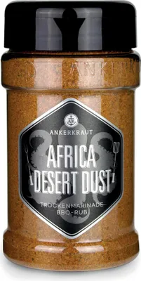 Produktbild von Africa Desert Dust, BBQ-Rub, 200g im Streuer